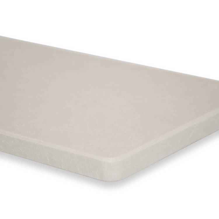 Кам’яне підвіконня Aglomarmur Beige Luna з прямим капіносом купити в Україні